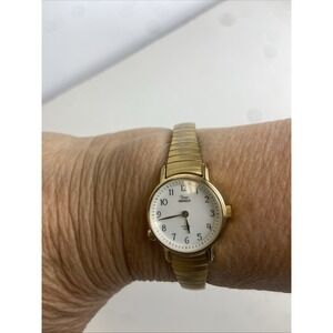 Timex Indiglo Women's Watch Gold‎ Tone As Is